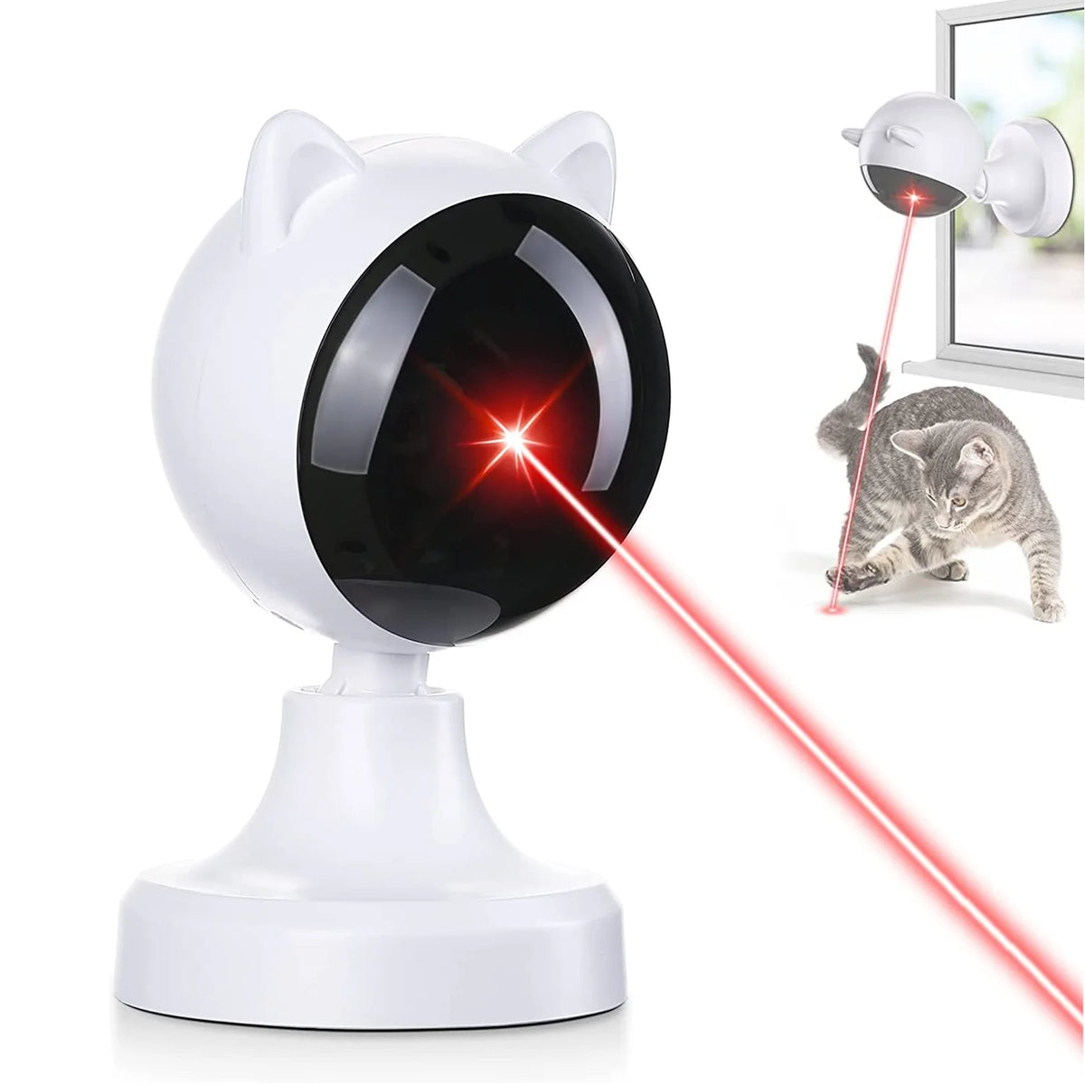 Automatic Interactive Laser Toy for Cats