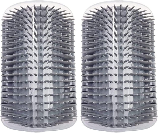 Cat Self-Grooming Corner Brush – 2 Pack
