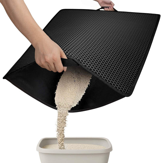 Double-Layer Cat Litter Trapping Mat – 30" × 24"